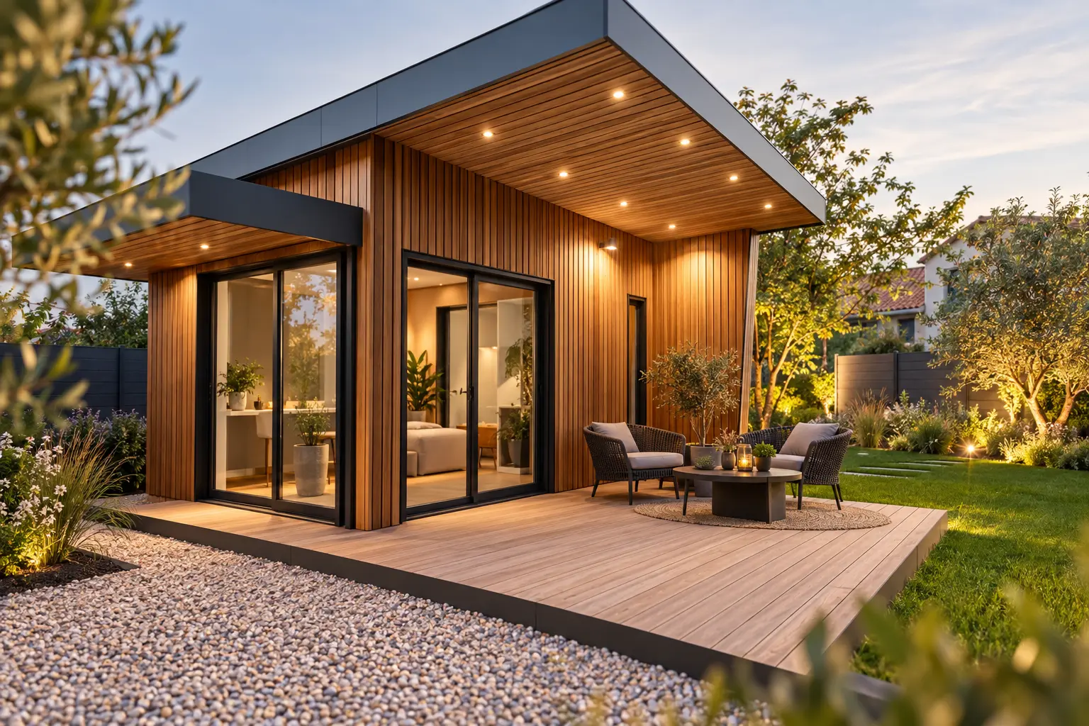 Du rendu 3D au chantier : les coulisses d’un studio de jardin en bois