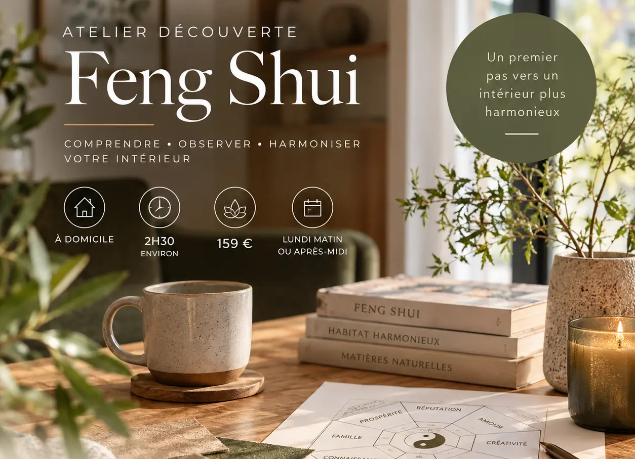 Atelier Découverte du Feng Shui